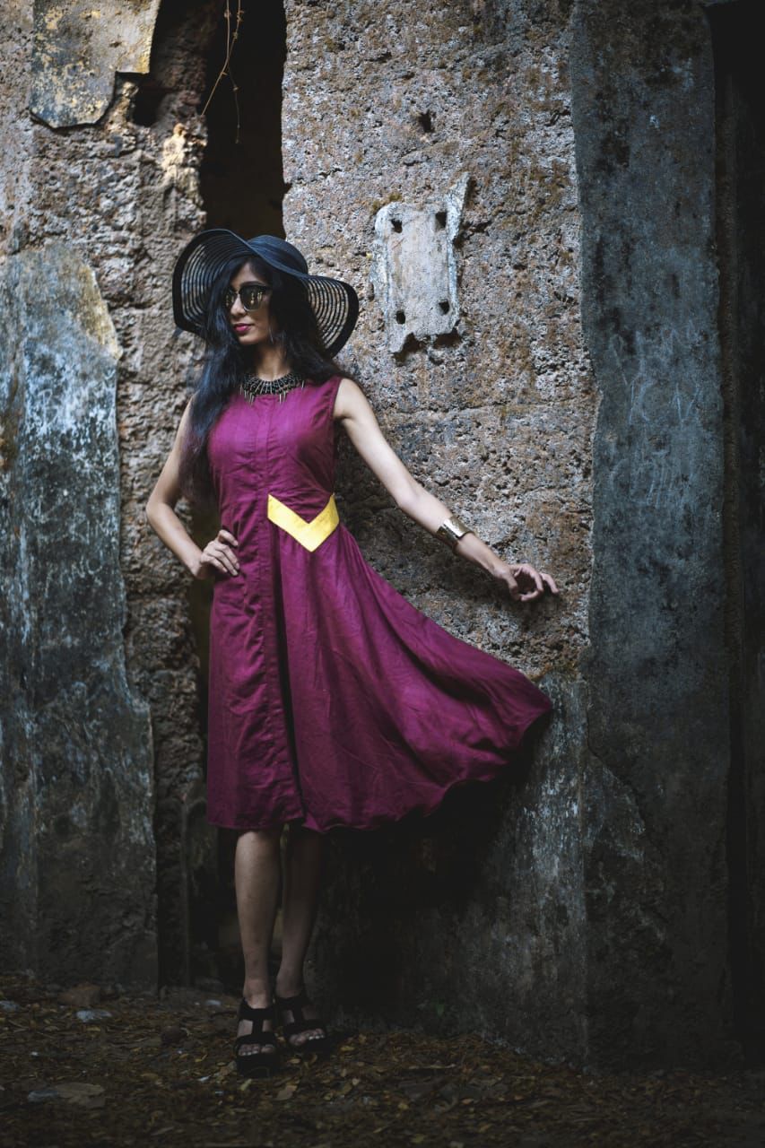 Vibrant Summer Frock